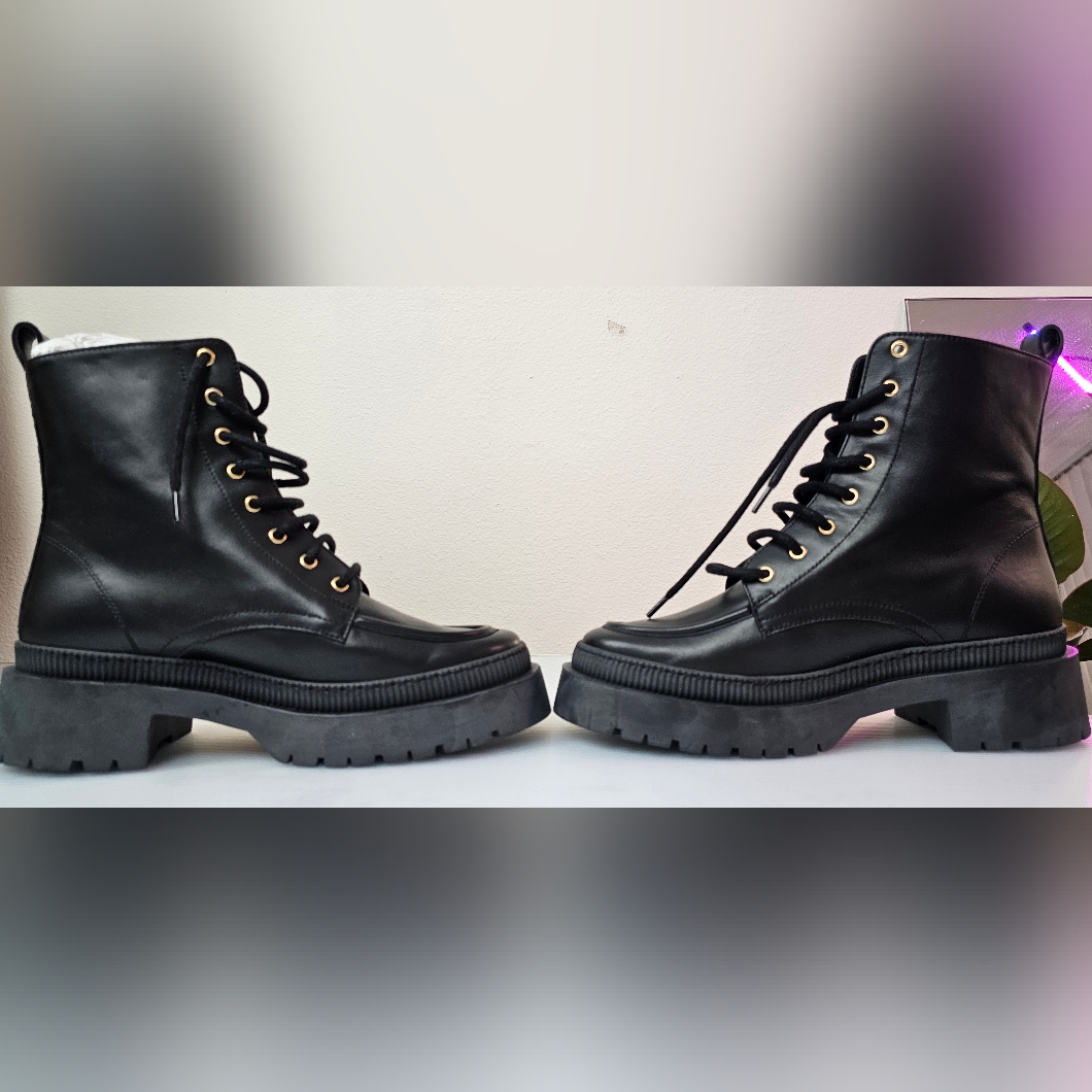 Bobbies Paris Fallon Boot In Deep Black Size 40fr / 9.5us — image 6 of 8